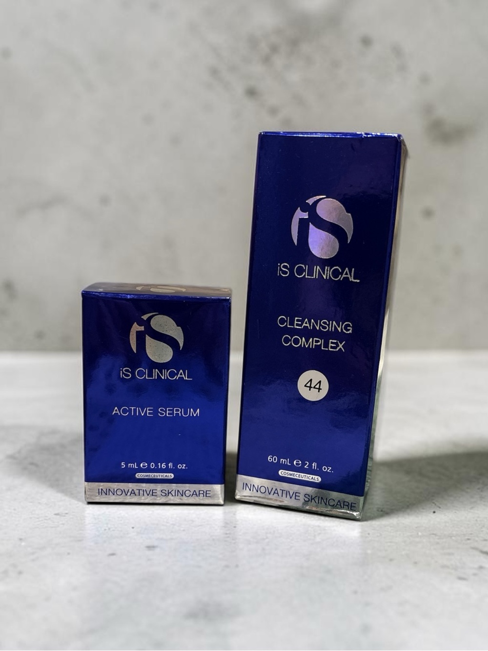 iS CLINICAL Active Serum & Cleansing Complex Set - Deep Blue